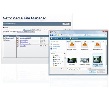 netro file manager